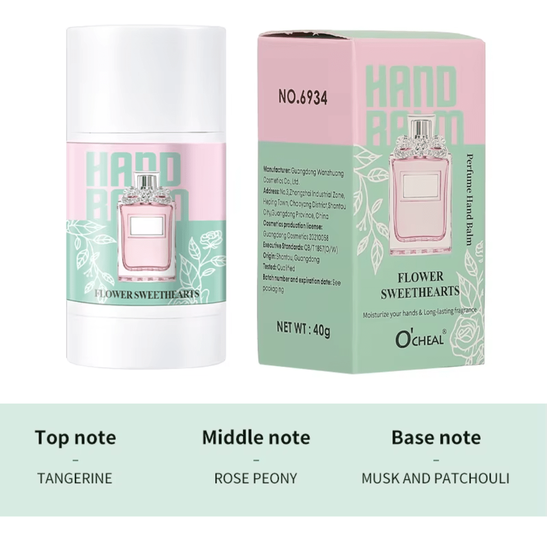 PERFUMED HAND BALM 40GM | FLOWER SWEETHEARTS - Purple Beauty Supplies