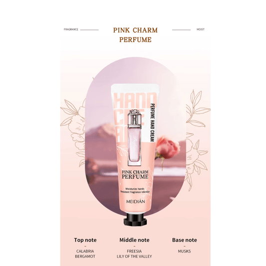 PERFUMED HAND CREAM 30GM | PINK CHARM - Purple Beauty Supplies