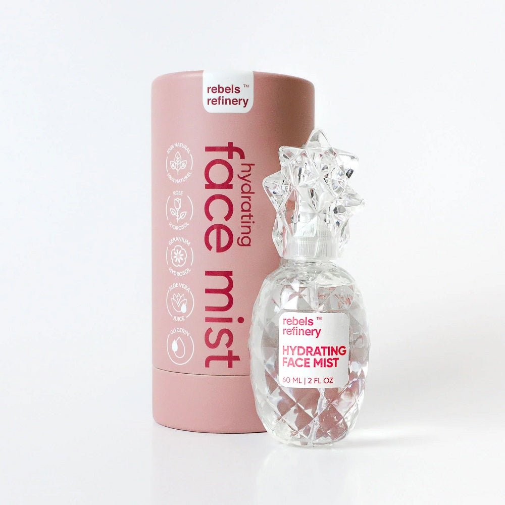 REBELS REFINERY 100% NATURAL FACE MIST 60 ML - Purple Beauty Supplies