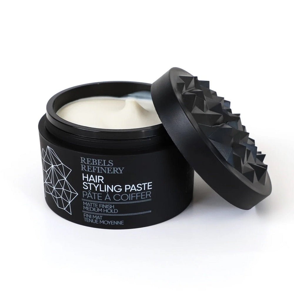 REBELS REFINERY HAIR STYLING PASTE 7.5 OZ - Purple Beauty Supplies