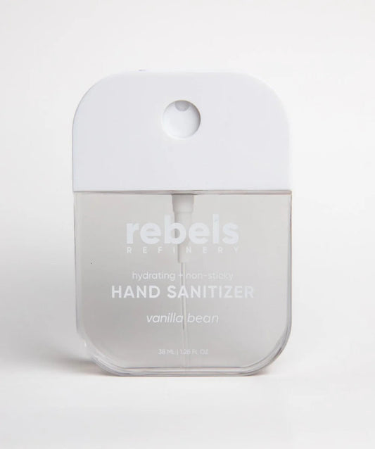 REBELS REFINERY POCKET SANITIZER - VANILLA BEAN - Purple Beauty Supplies