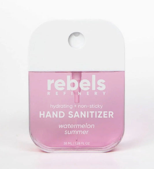 REBELS REFINERY POCKET SANITIZER - WATERMELON SUMMER - Purple Beauty Supplies