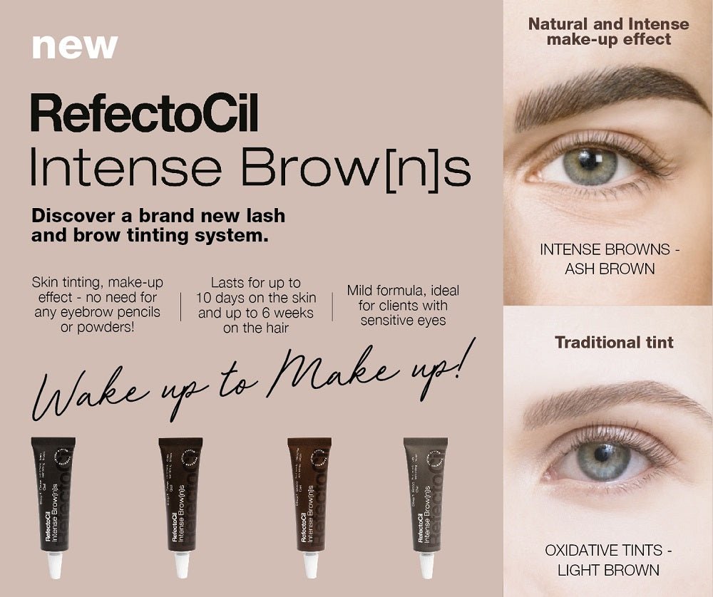 REFECTOCIL INTENSE BROW(N)S BASE GEL - BLACK BROWN 15 ML - Purple Beauty Supplies
