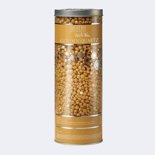 SATIN SMOOTH PEBBLE WAX GOLD QUARTZ 23 OZ/650 G