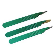 DERMAPLANING DISPOSABLE SCALPELS #10 10CT