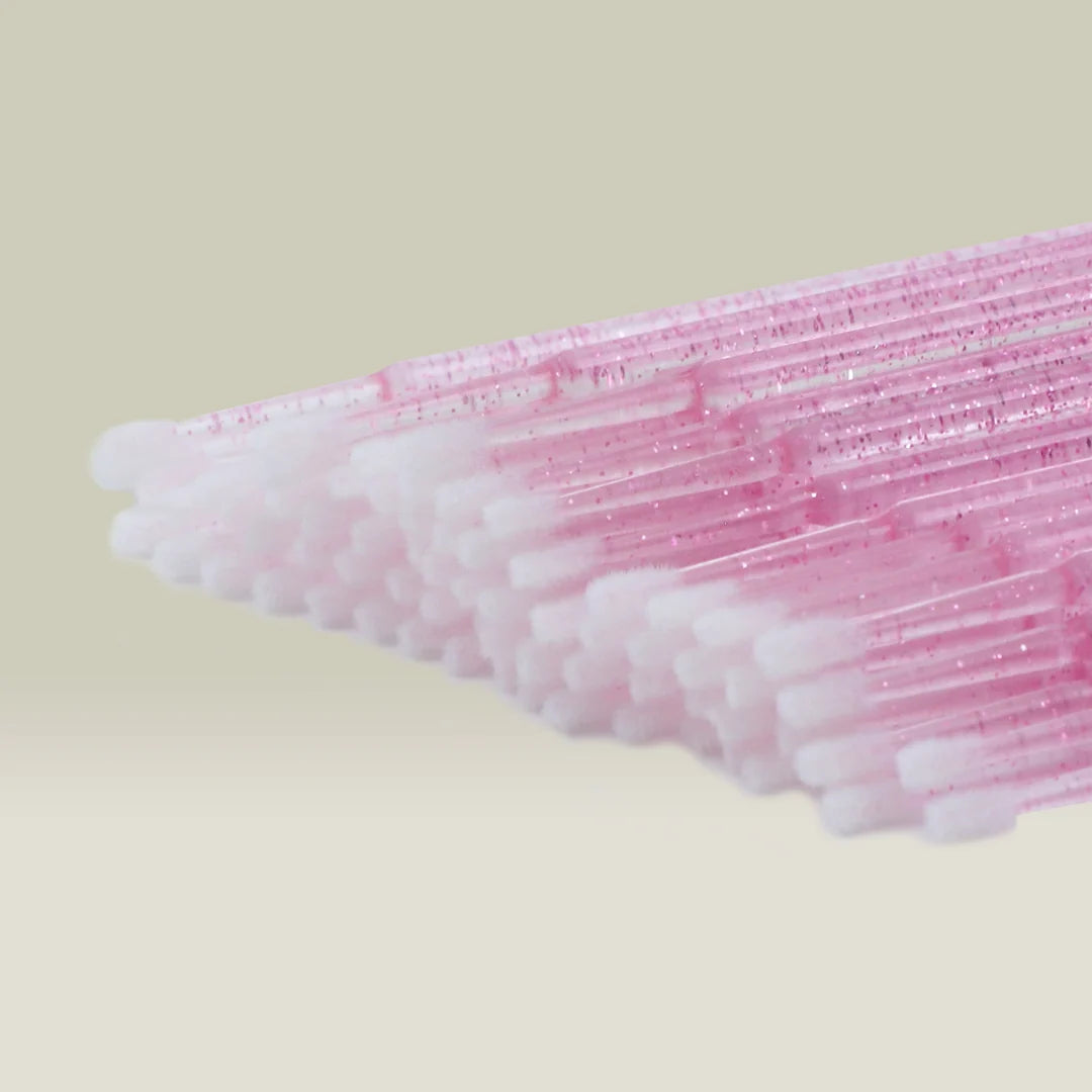 100  PC - GLITTER MICROSWABS