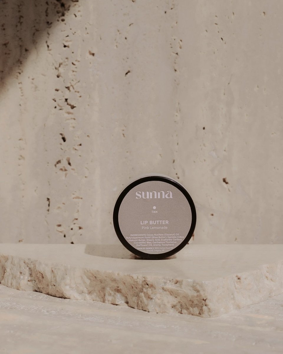 SUNNA TAN LIP BUTTER - PINK LEMONADE - Purple Beauty Supplies