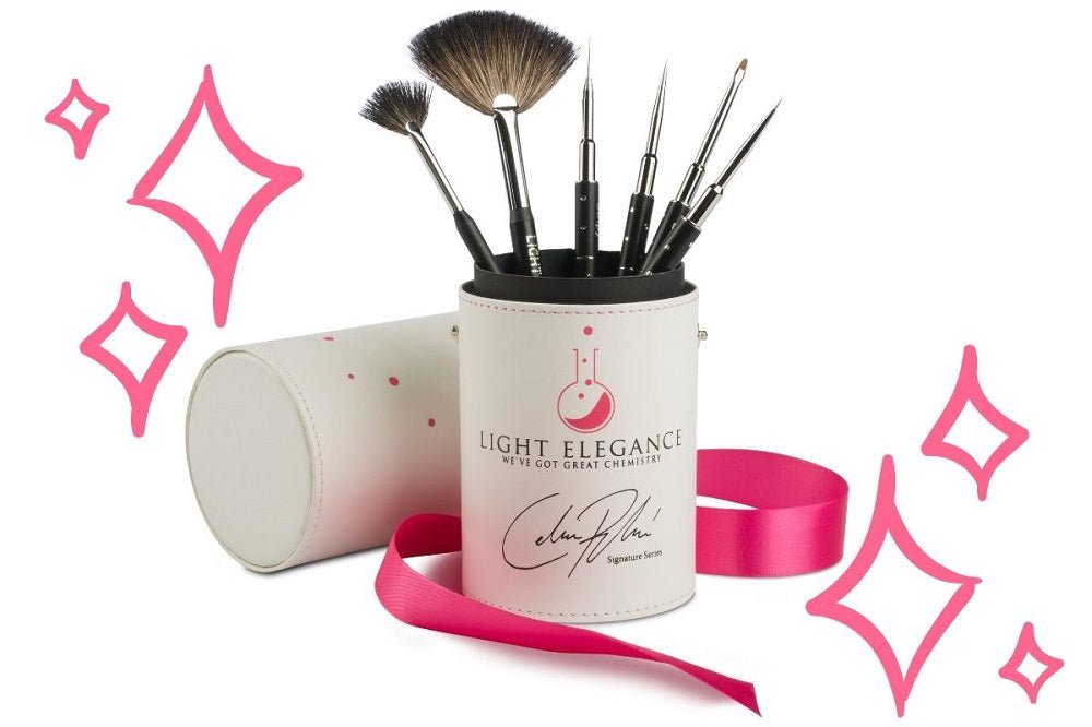 *THE CELINA RYDEN SIGNATURE SERIES ART BRUSH SET - Purple Beauty Supplies