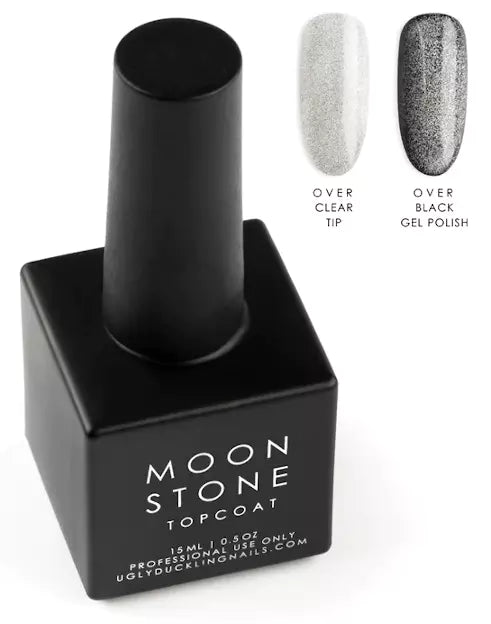 UGLY DUCKLING GEL MOONSTONE CAT EYE NO WIPE TOPCOAT 15 ML - Purple Beauty Supplies