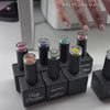UGLY DUCKLING GEL POLISH CRYSTAL CAT EYE COLLECTION 6 PK - Purple Beauty Supplies