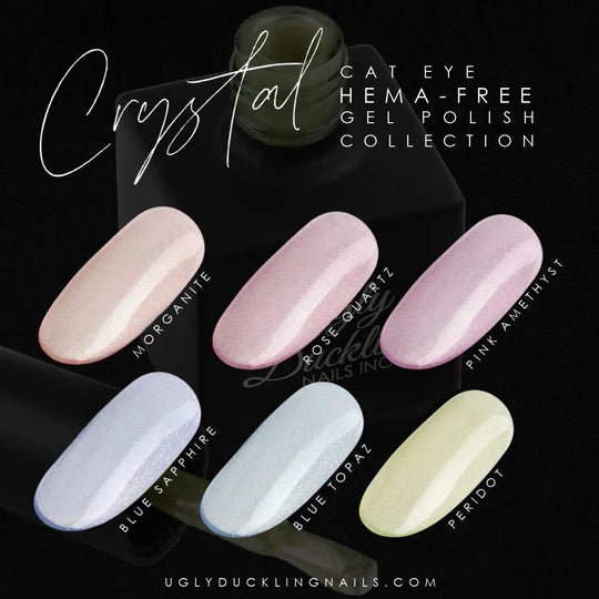 UGLY DUCKLING GEL POLISH CRYSTAL CAT EYE COLLECTION 6 PK - Purple Beauty Supplies