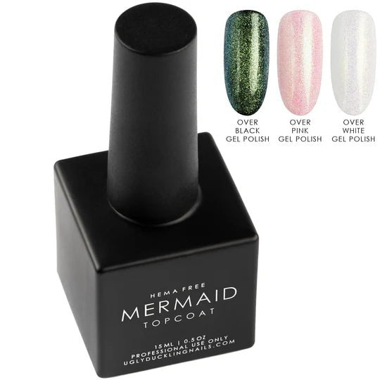 UGLY DUCKLING MERMAID TOPCOAT 15 ML - Purple Beauty Supplies