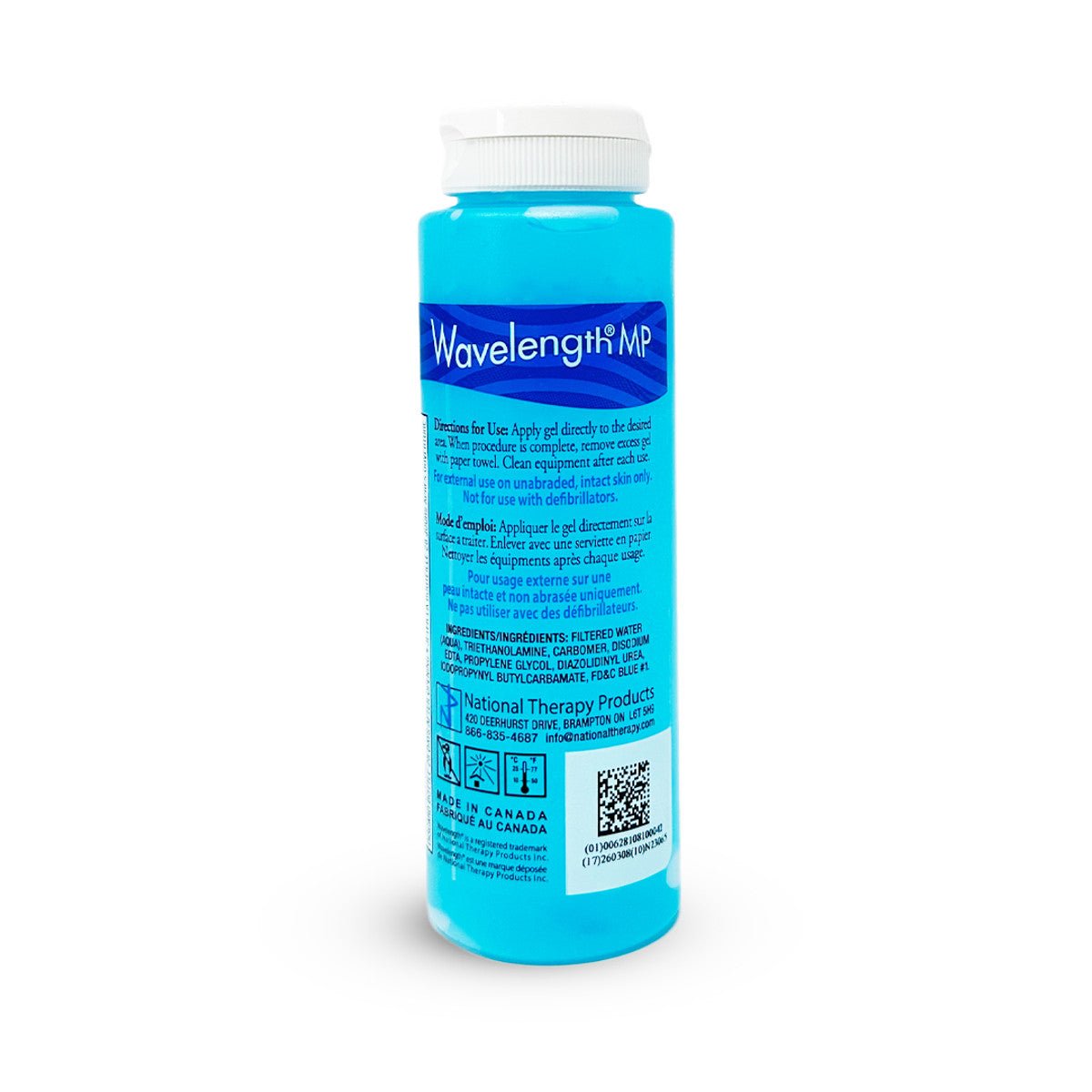 WAVELENGTH ULTRASOUND CLEAR GEL 250 ML - Purple Beauty Supplies