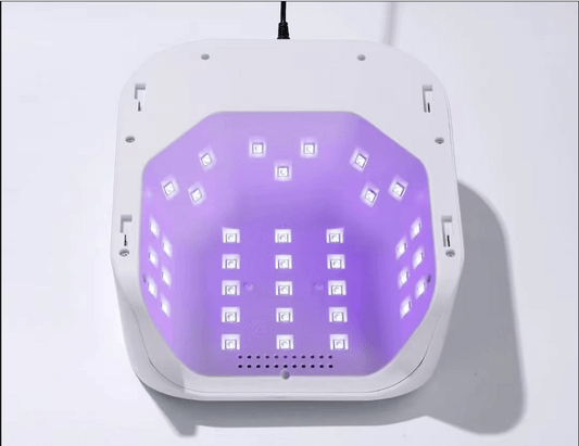 WHITE UV/ LED NAIL LAMP | Wave length:365+405nm & 36 LED LIGHTS - Purple Beauty Supplies