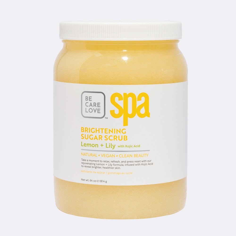 BCL SPA LEMON + LILY SUGAR SCRUB 64 OZ/1814 G - Purple Beauty Supplies
