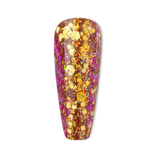 BEAUTILUX BLING GLITTER GEL #010 10gm - Purple Beauty Supplies