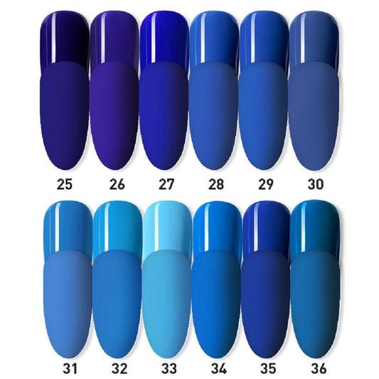 BEAUTILUX GEL POLISH #026 (BLUE SERIES) - Purple Beauty Supplies