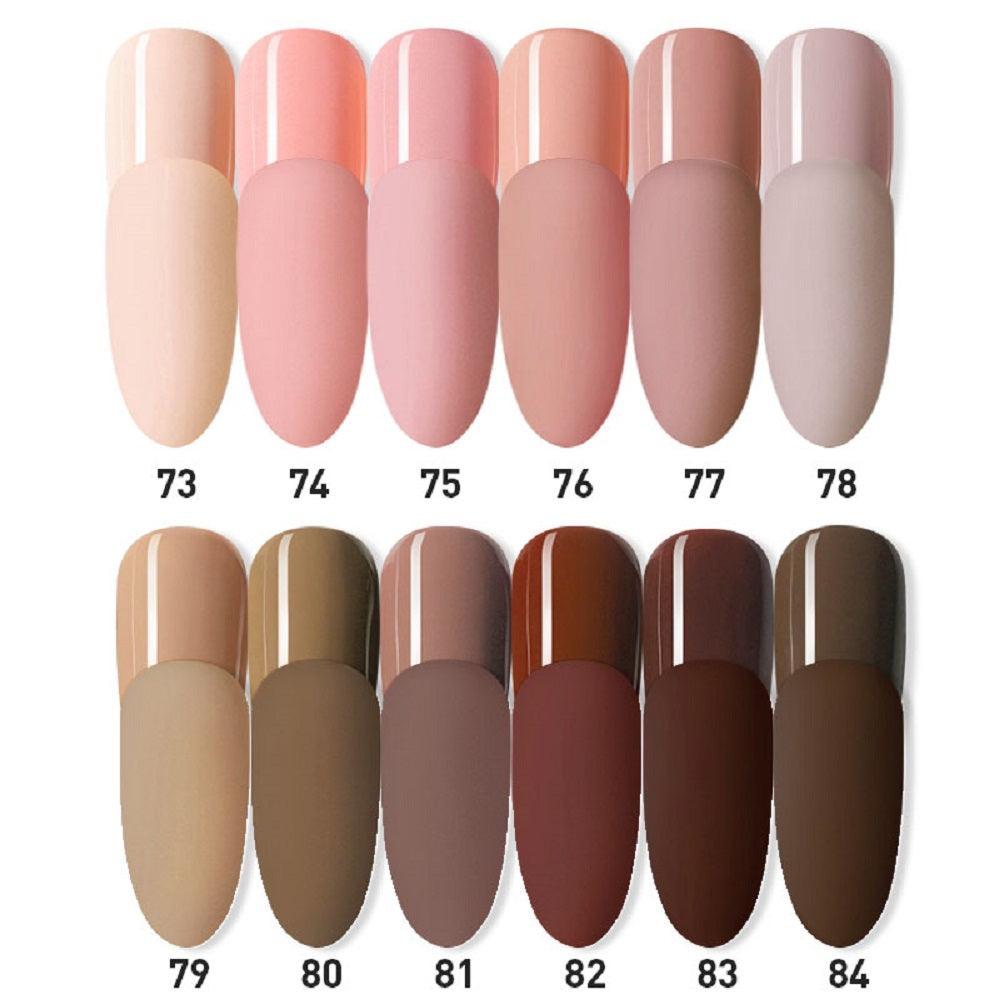 BEAUTILUX GEL POLISH #073 (NUDE/ BROWN SERIES) 10ml - Purple Beauty Supplies