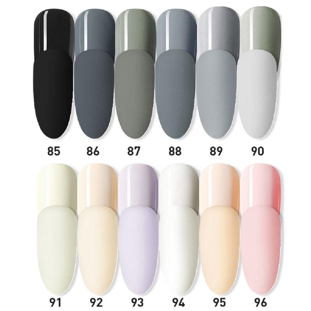 BEAUTILUX GEL POLISH #090 (BLACK/ WHITE SERIES) 10ml - Purple Beauty Supplies