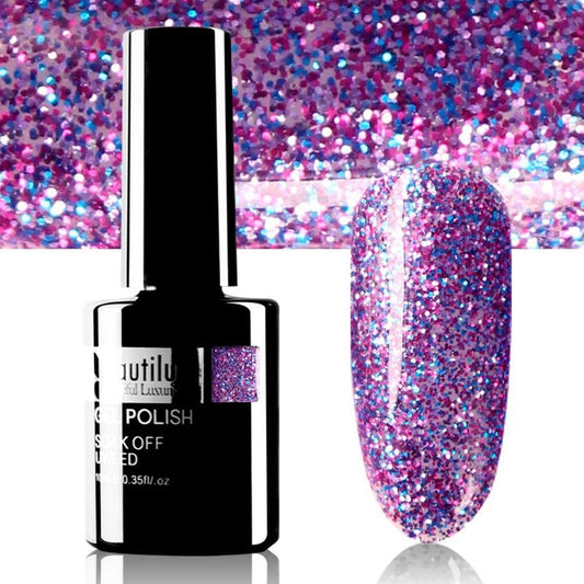 BEAUTILUX GEL POLISH BLING #137 10ml - Purple Beauty Supplies