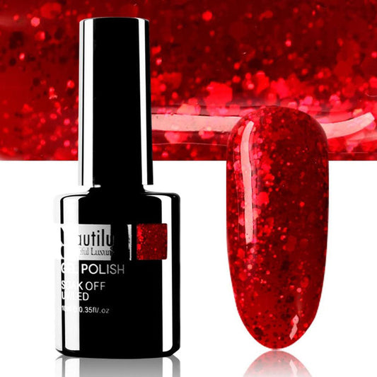 BEAUTILUX GEL POLISH BLING #141 10ml - Purple Beauty Supplies