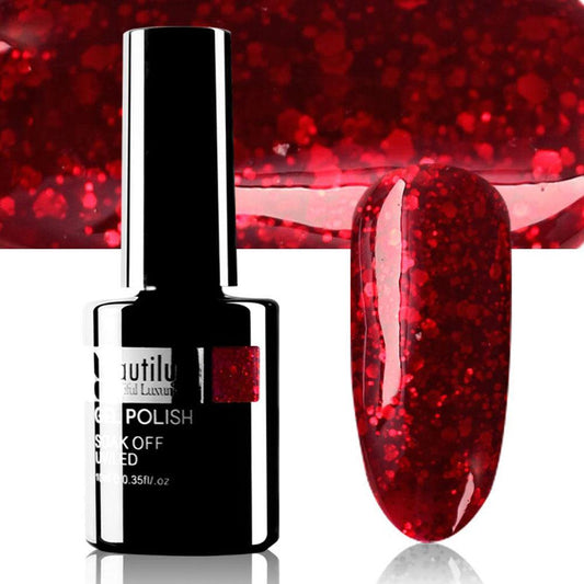 BEAUTILUX GEL POLISH BLING #142 10ml - Purple Beauty Supplies