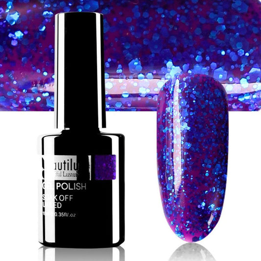 BEAUTILUX GEL POLISH BLING #143 10ml - Purple Beauty Supplies