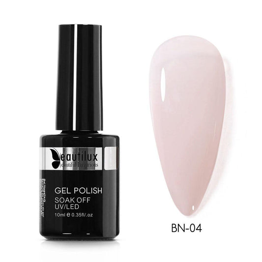 BEAUTILUX GEL POLISH #BN04 (MILKY SHEER SERIES) - Purple Beauty Supplies