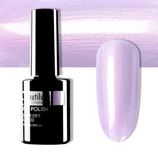 BEAUTILUX GEL POLISH PEARL SHIMMER #123 10ml - Purple Beauty Supplies