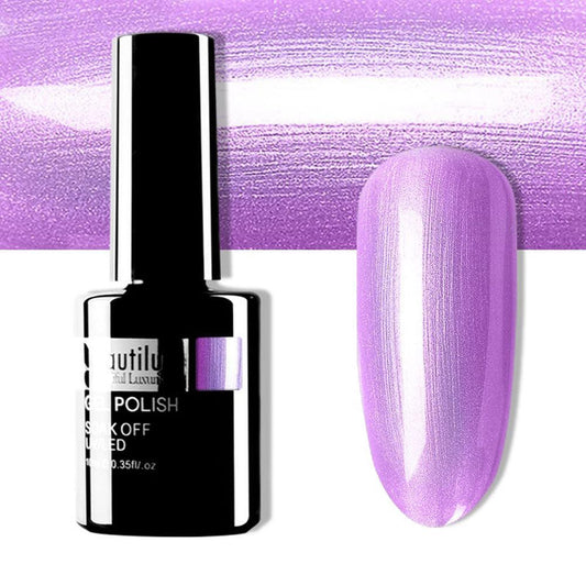 BEAUTILUX GEL POLISH PEARL SHIMMER #124 10ml - Purple Beauty Supplies