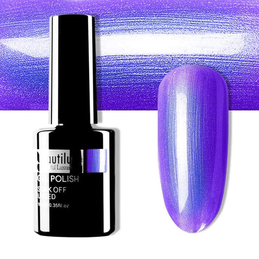 BEAUTILUX GEL POLISH PEARL SHIMMER #132 10ml - Purple Beauty Supplies