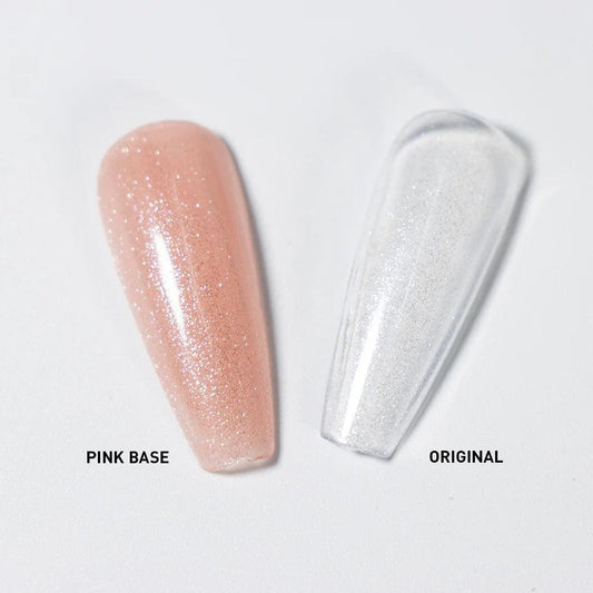 BEAUTILUX GLITTER NO WIPE TOP COAT #GT-02 (Starry) - Purple Beauty Supplies