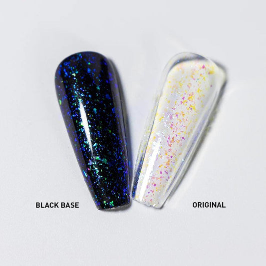 BEAUTILUX GLITTER NO WIPE TOP COAT #GT-18 (Opal) - Purple Beauty Supplies