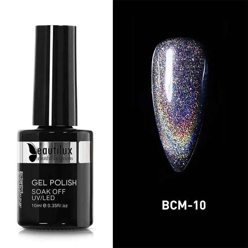 BEAUTILUX HOLOGRAPHIC CAT EYE #10 - Purple Beauty Supplies