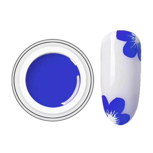 BEAUTILUX NAIL ART PAINTING GEL 10g #04 BLUE - Purple Beauty Supplies