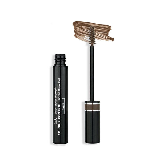 BILLION DOLLAR BROWS -COLOR AND CONTROL TINTED BROW GEL |TAUPE - Purple Beauty Supplies