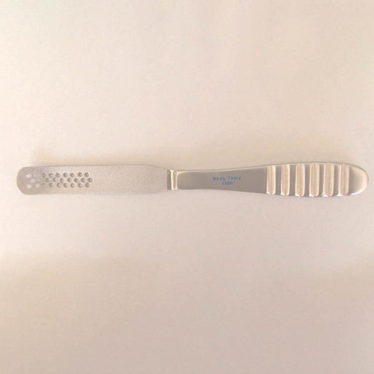 BODY TOOLZ 7" DIAMOND HEEL SMOOTHER STAINLESS STEEL - Purple Beauty Supplies