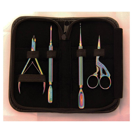 BODY TOOLZ TITANIUM MANICURE KIT - Purple Beauty Supplies
