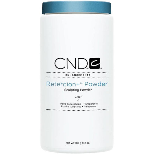 CND RETENTION+ POWDER CLEAR 32 OZ/946 ML - Purple Beauty Supplies