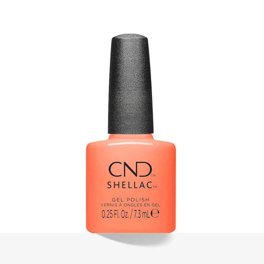 CND SHELLAC SILKY SIENNA .25 OZ/7 ML - Purple Beauty Supplies