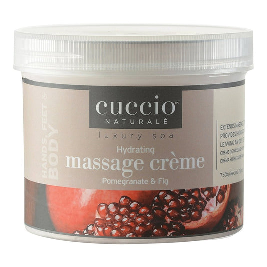 CUCCIO POMEGRANATE AND FIG MASSAGE CREAM 26 OZ/768 ML - Purple Beauty Supplies