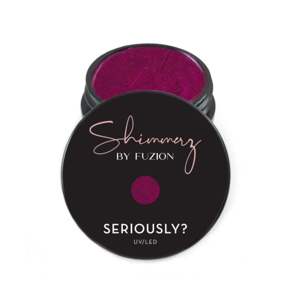 FUZION SHIMMERZ SERIOUSLY? UV/LED 15 G - Purple Beauty Supplies