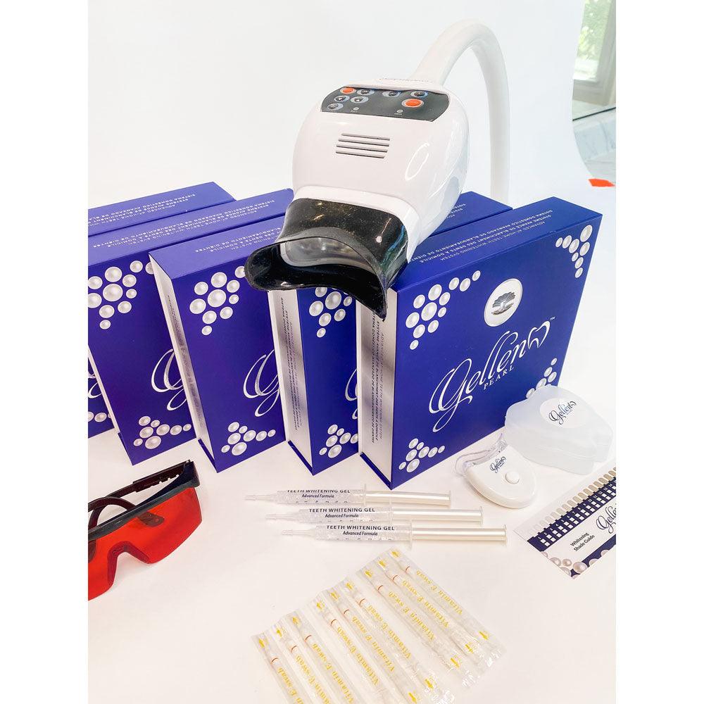 GELLEN PEARL STARTER SYSTEM 1 W/ FLOOR LIGHT w/ FREE TRAINING - Purple Beauty Supplies