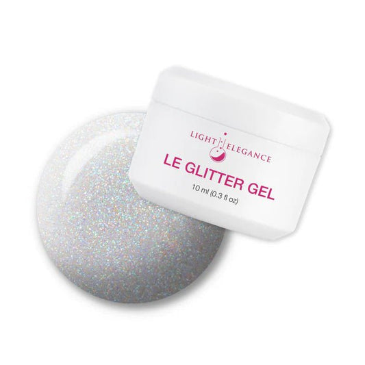 LIGHT ELEGANCE GLITTER GEL CRYSTAL 10 ML - Purple Beauty Supplies