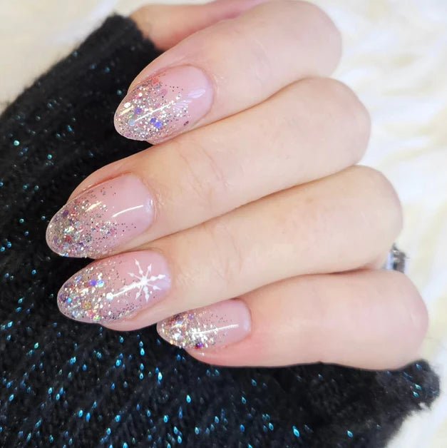 LIGHT ELEGANCE GLITTER GEL THE ELVIS PELVIS 10 ML - Purple Beauty Supplies