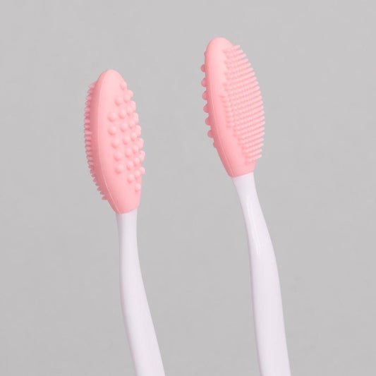 LILY ANNE SILICONE EXFOLIATING BRUSH 6" - Purple Beauty Supplies