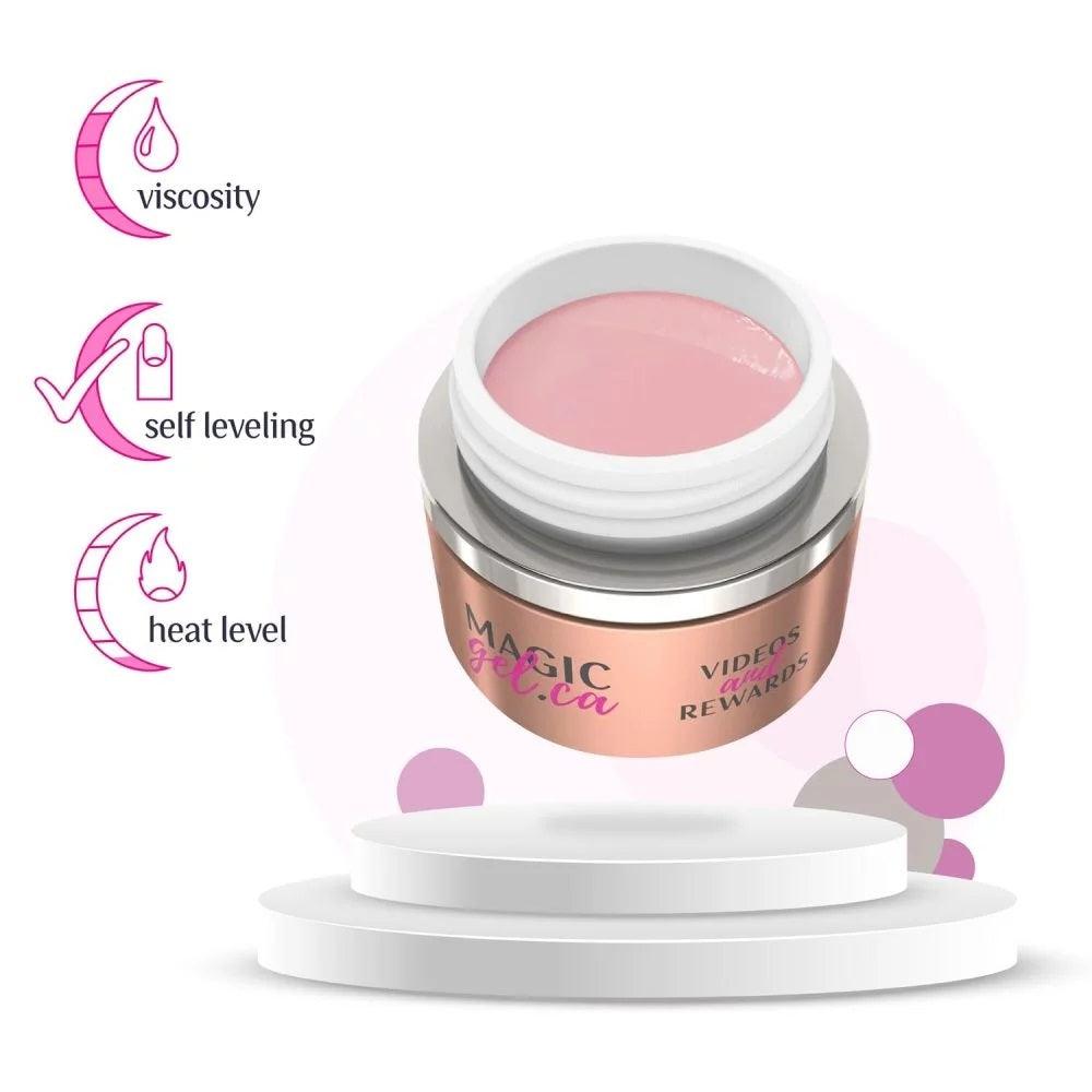 MAGIC GEL ACRYGEL ROMANTIC - WARM 60 ML - Purple Beauty Supplies