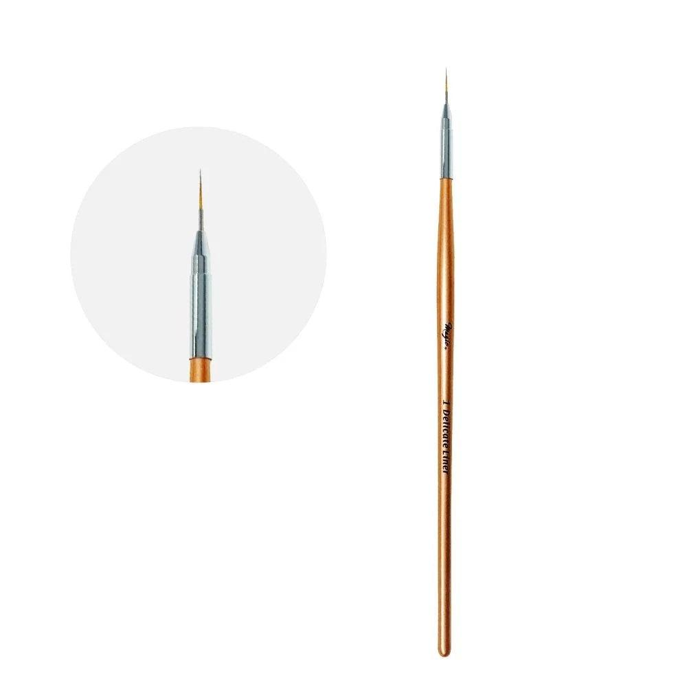MAGIC GEL BRUSH - #1 DELICATE LINER - Purple Beauty Supplies
