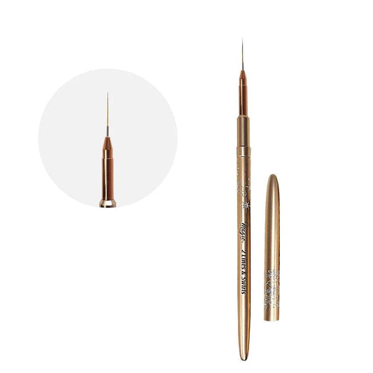 MAGIC GEL BRUSH - #2 LINES & SWIRLS PREMIUM - Purple Beauty Supplies