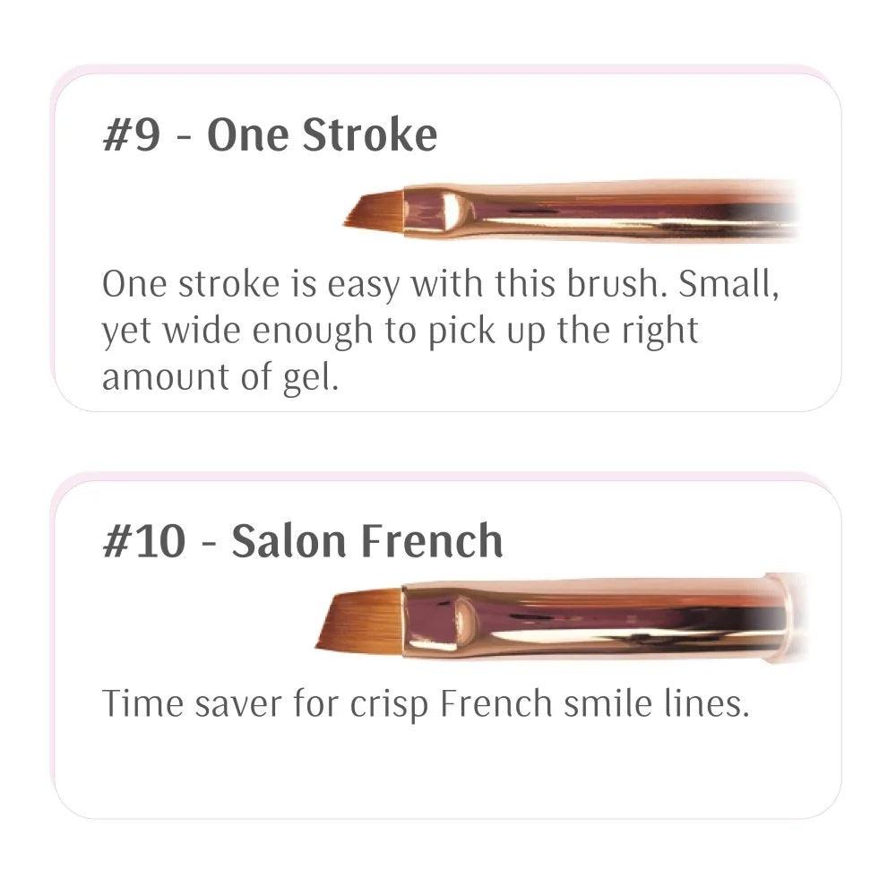 MAGIC GEL MASTER ARTIST BRUSH SET - Purple Beauty Supplies